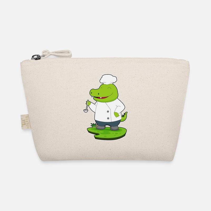Crocodile Cooking Spoon Organic Pouch
