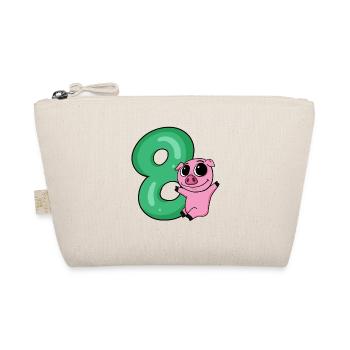 8 Anniversaire 8 ans avec motif animal - huit - Trousse biologique - nature - Devant