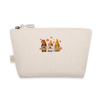 Pumpkin Gnome Autumn Autumn Cute Halloween - Organic Pouch - nature - Front