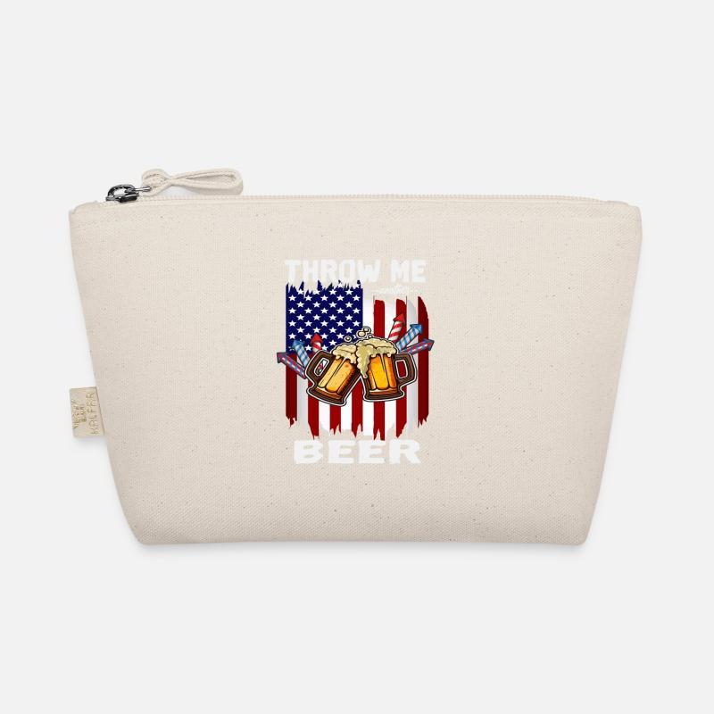 4 juillet Lancez-moi une autre bière drapeau américain Trousse biologique