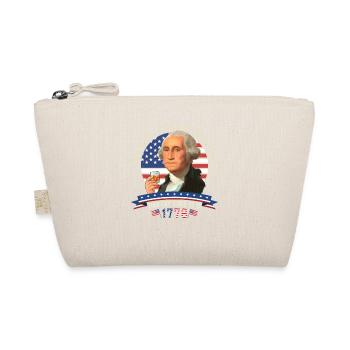 4th of July George Washington - Too Cool for - Organic Pouch - nature - Front