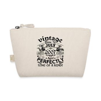 July 2007 | Vintage 2007 | born in July - Organic Pouch - nature - Front