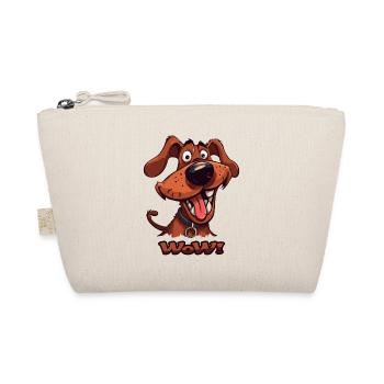 Wau Wow Chien de dessin animé drôle - Trousse biologique - nature - Devant