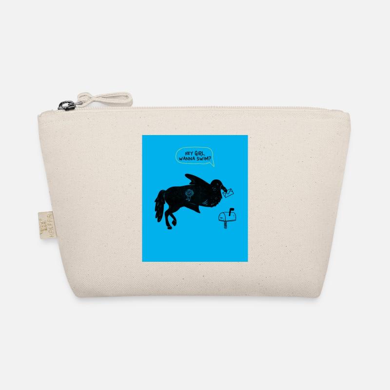 HEY MÄDCHEN, WILLST DU SCHWIMMEN? Bio-Täschchen