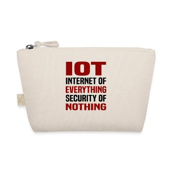 Internet Of Things IOT Programmer Admin IT - Organic Pouch - nature - Front