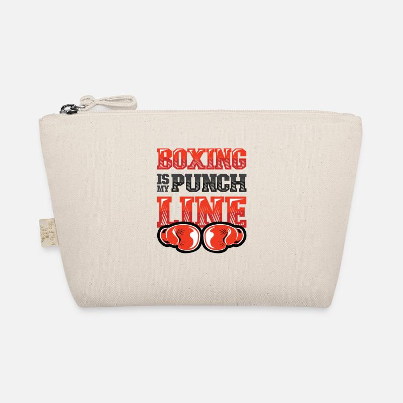 Boxing is my punchline, boxers, martial arts Organic Pouch