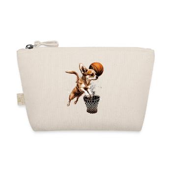 Chihuahua | Basketball |Spieler | Sport | Hund - Bio-Täschchen - Natur - Vorne