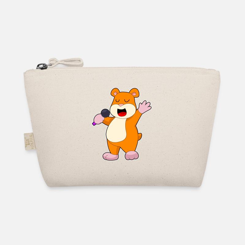 Hamster Singer Microphone Music Organic Pouch