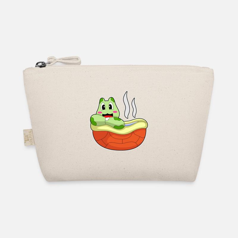 Turtle Bathing Bathtub Organic Pouch