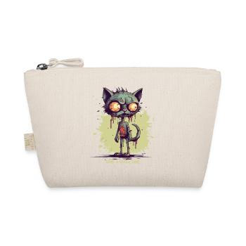 What a beautiful day for a zombie cat - Organic Pouch - nature - Front