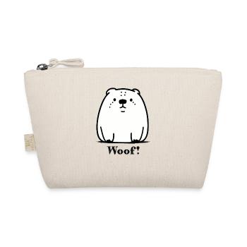 Woof: Chien de dessin animé - Trousse biologique - nature - Devant