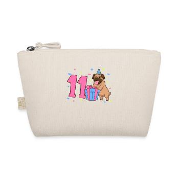 Avec Carlin - Fille Anniversaire 11 ans - Trousse biologique - nature - Devant