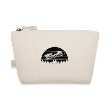 Retro With A Harmonica Harmonica Play Mouth Organ - Bio-Täschchen - Natur - Vorne