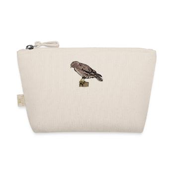 Buzzard I Bird of Prey Buzzard Motif for - Organic Pouch - nature - Front