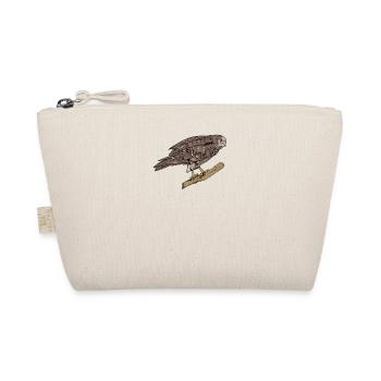Buzzard I Bird of Prey Buzzard Motif for - Organic Pouch - nature - Front