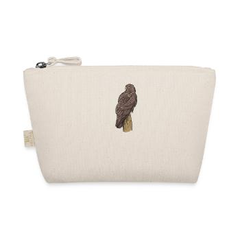 Buzzard I Bird of Prey Buzzard Motif for - Organic Pouch - nature - Front
