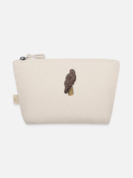 Mäusebussard I Greifvogel Bussard Motiv für - Bio-Täschchen - Natur - Vorne