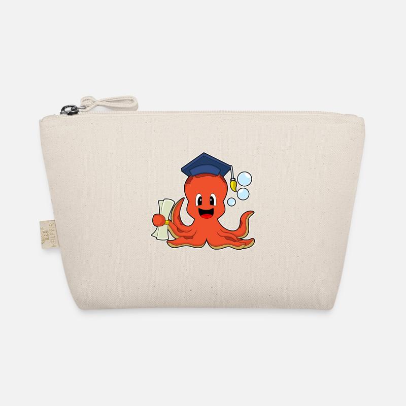 Octopus Student Diploma Organic Pouch