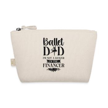 Ballet Dancer Dance Girl Ballerina - Organic Pouch - nature - Front