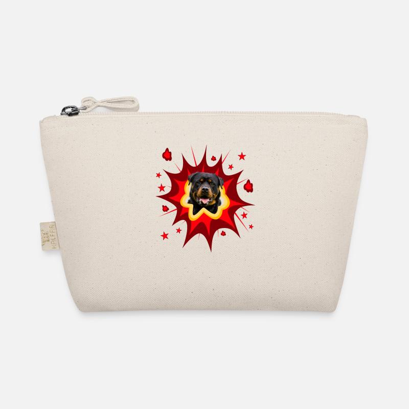 Conception de chien comique - Pow - Rottweiler Trousse biologique