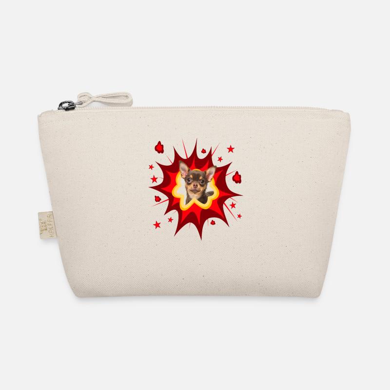 Conception de chien comique - Pow - Chihuahua Trousse biologique