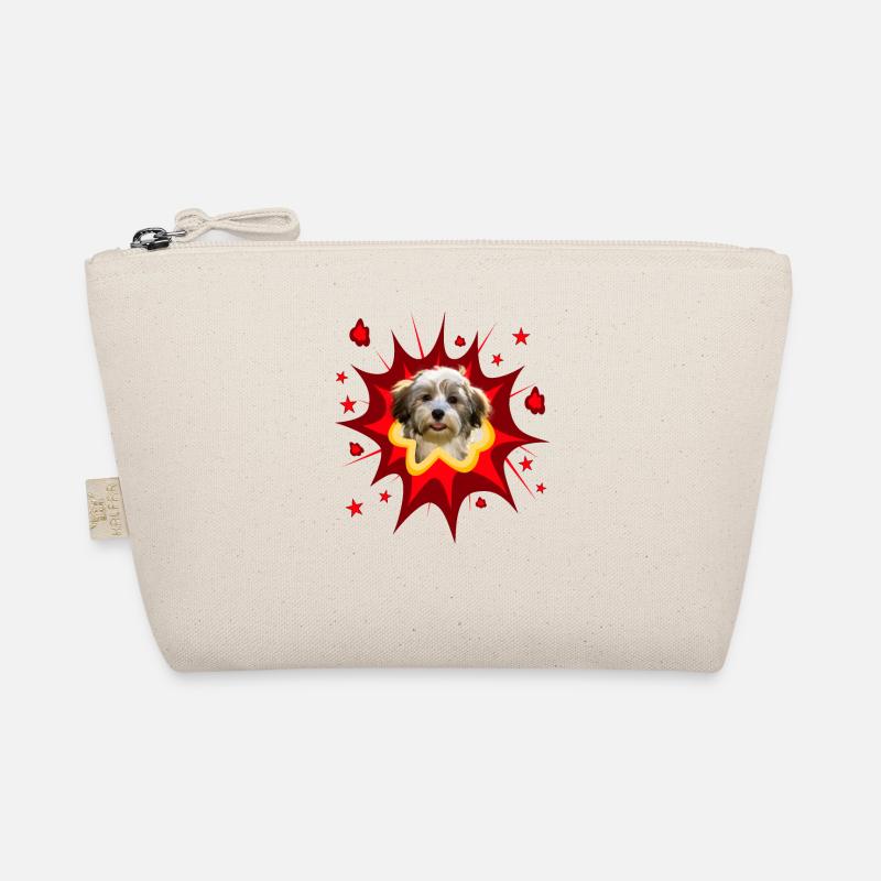 Comic Dog Design - Pow - Havanais Trousse biologique