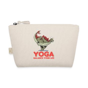 Yogi Yogini Gesundheits Meditation Outfits Girls - Bio-Täschchen - Natur - Vorne