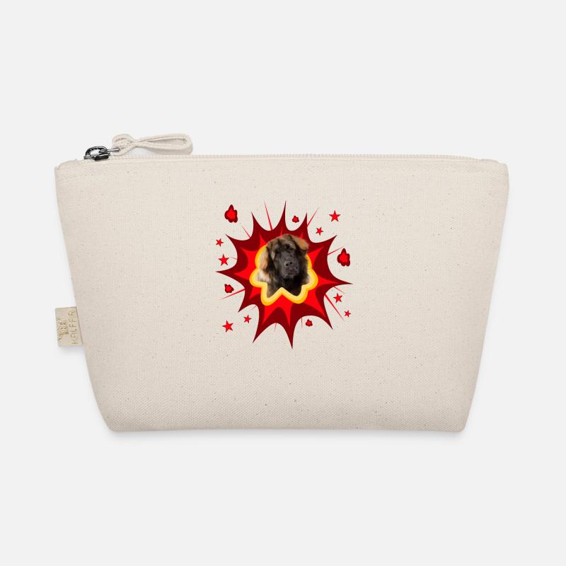 Comic Dog Design - Pow - Leonberger Organic Pouch