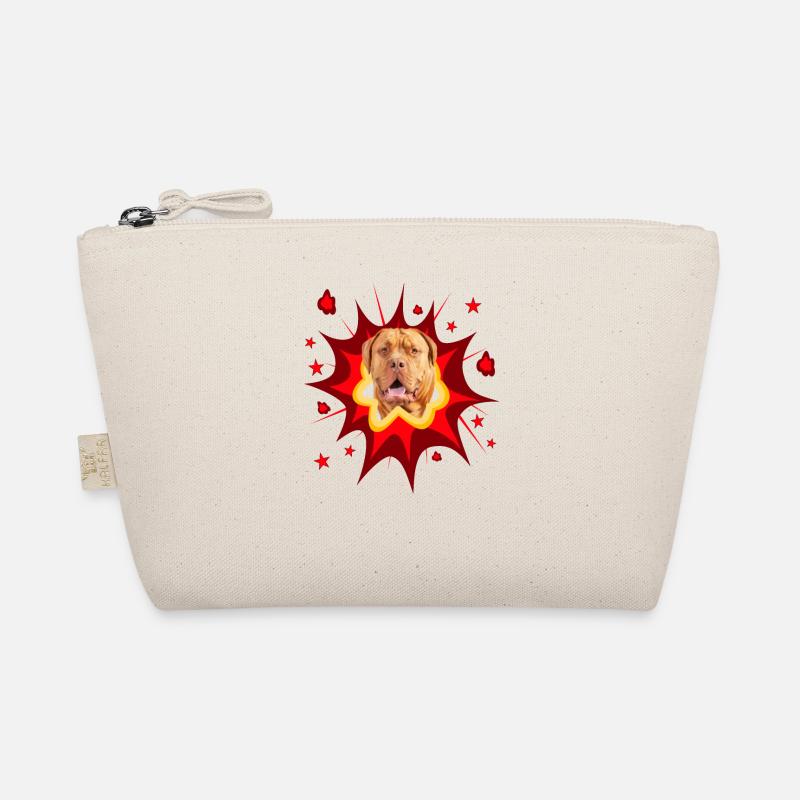 Comic Dog Design - Pow - Dogue de Bordeaux Organic Pouch