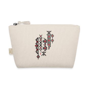 AMAZIGH BERBER KABYLE Z AMAZIGH KABYLE MOTIV - Bio-Täschchen - Natur - Vorne