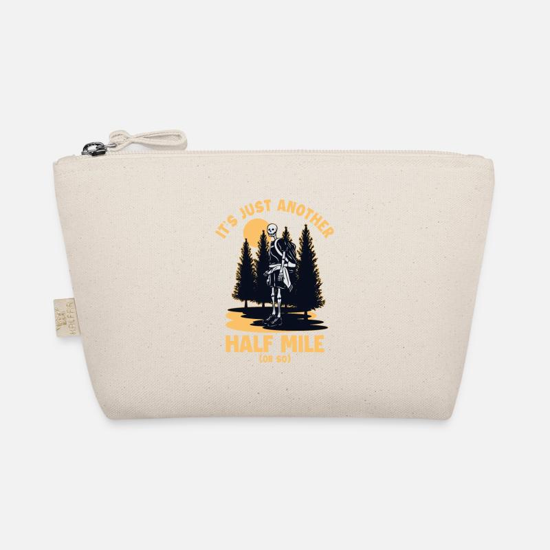 Just Another Half Mile Trekking Mountain Hiking Organic Pouch
