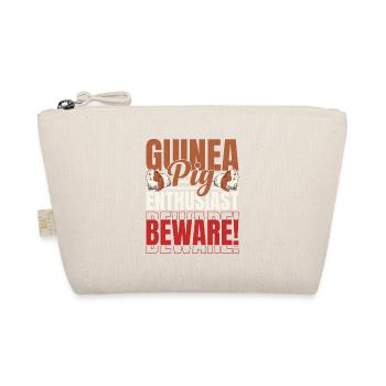 Guinea Pig Enthusiast. Beware! Cavy Lover Rodent - Bio-Täschchen - Natur - Vorne