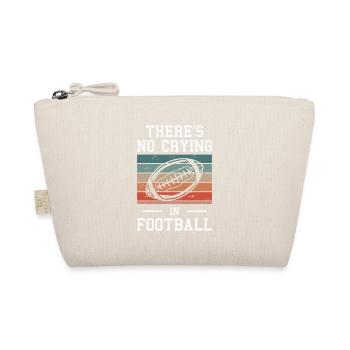 Rétro Il n’y a pas de pleurs dans le football footballeur - Trousse biologique - nature - Devant