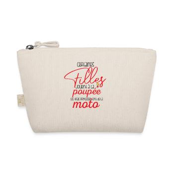 Princesses En Moto - Trousse biologique - nature - Devant