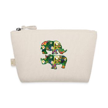 Rhinoceros - Organic Pouch - nature - Front