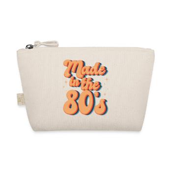 80er Jahre Retro KostümMottoparty Kostüm 90s Party - Bio-Täschchen - Natur - Vorne