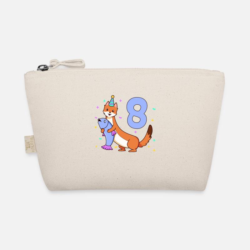 With Weasel - Children's Birthday 8 Years Organic Pouch