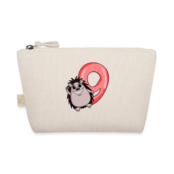 9 Birthday 9 years old with animal motif - nine - Organic Pouch - nature - Front