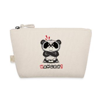 Hangry Panda - Bio-Täschchen - Natur - Vorne
