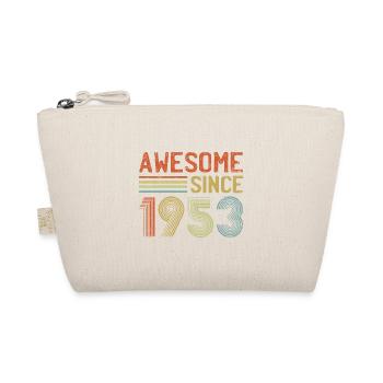 Celebrating 70 Years of Awesome Since 1953 - Organic Pouch - nature - Front
