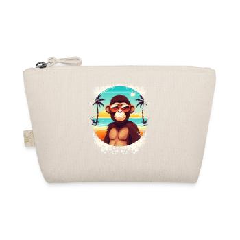 Beach Breeze und Monkey Ease: Cooler Sommerspaß - Bio-Täschchen - Natur - Vorne