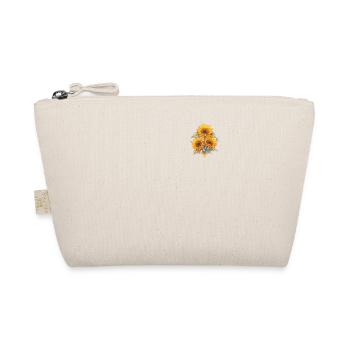 Cool Three Sunflower Bouquet Patch Funny Floral - Trousse biologique - nature - Devant