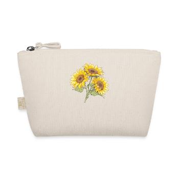 Floral Flowers Lover Yellow Sunflower Cool Summer - Organic Pouch - nature - Front