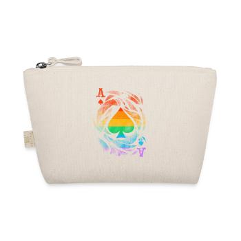 Gay Pride Parade LGBTQ+ Rainbow Flag Body Positive - Organic Pouch - nature - Front