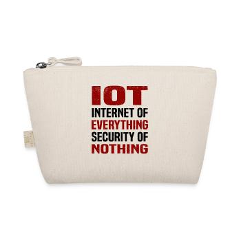Internet Of Things IOT Programmer Admin IT - Organic Pouch - nature - Front