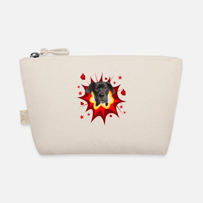 Comic Dog Design - Pow - Dogue allemand Trousse biologique