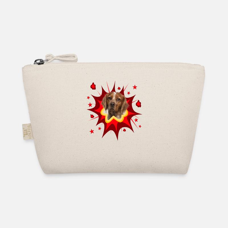 Conception de chien BD - Pow - Epagneul Breton Trousse biologique