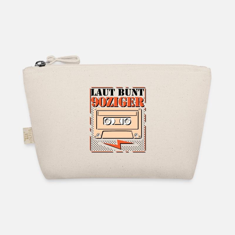 Laut Bunt 90ziger Bio-Täschchen