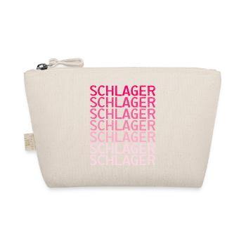 Schlager Schlagermusik Schlagerparty - Bio-Täschchen - Natur - Vorne