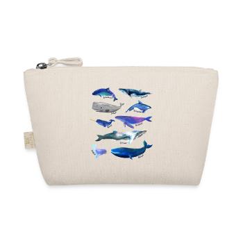 Whales - Organic Pouch - nature - Front